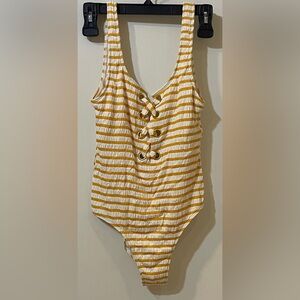 California Waves one piece bathing suit.